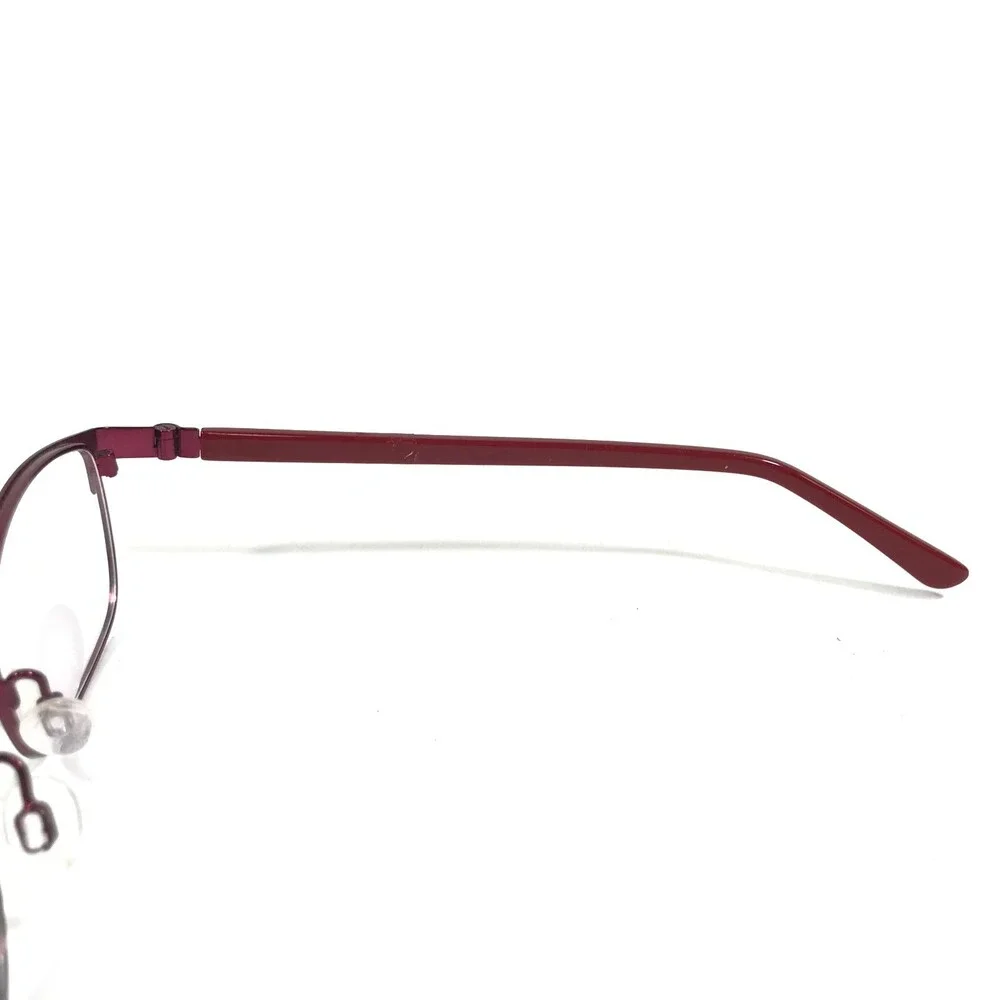 Next Issue AN 197 COL 30 Eyeglasses Frames Red Square Half Rim 52-15-140